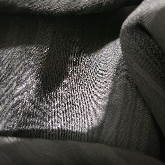 Miriam Ponsa Jumpsuit Black Sheer Asymmetric Zip Relaxed Trouser Size Small - Picture 13 of 15